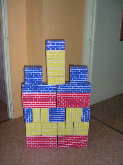 Briques cartons